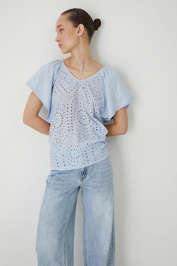 Medicine t-shirt bawełniany niebieski RS25-TSD705