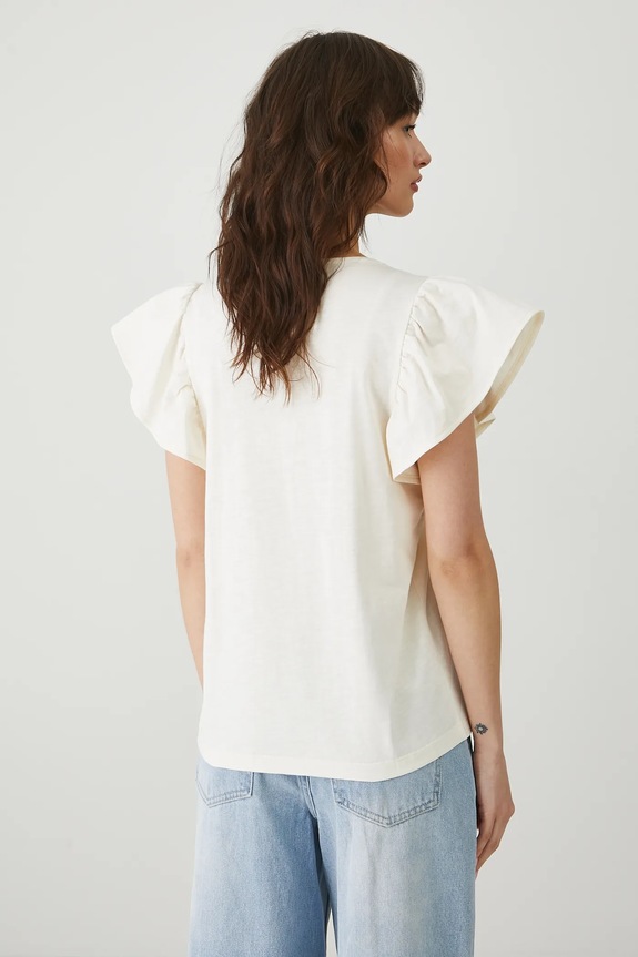 Odzież Medicine t-shirt bawełniany RS25-TSD801 beżowy