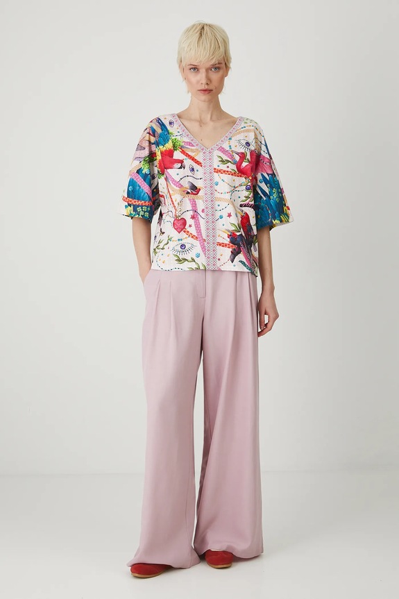 Ρούχα Βαμβακερό μπλουζάκι Medicine RS25-TSD856 μπεζ