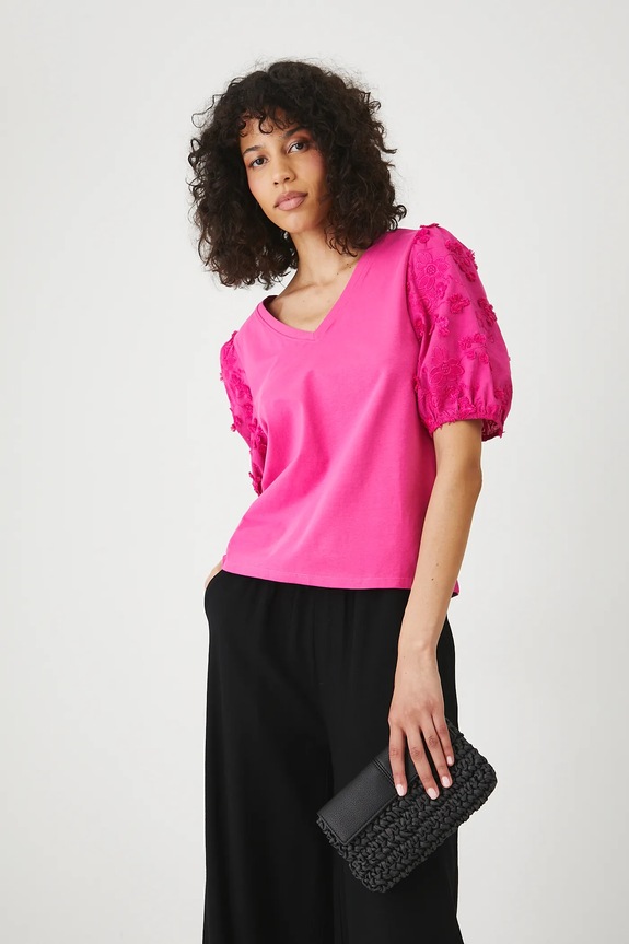 Medicine tricou imprimeu roz RS25-TSD902
