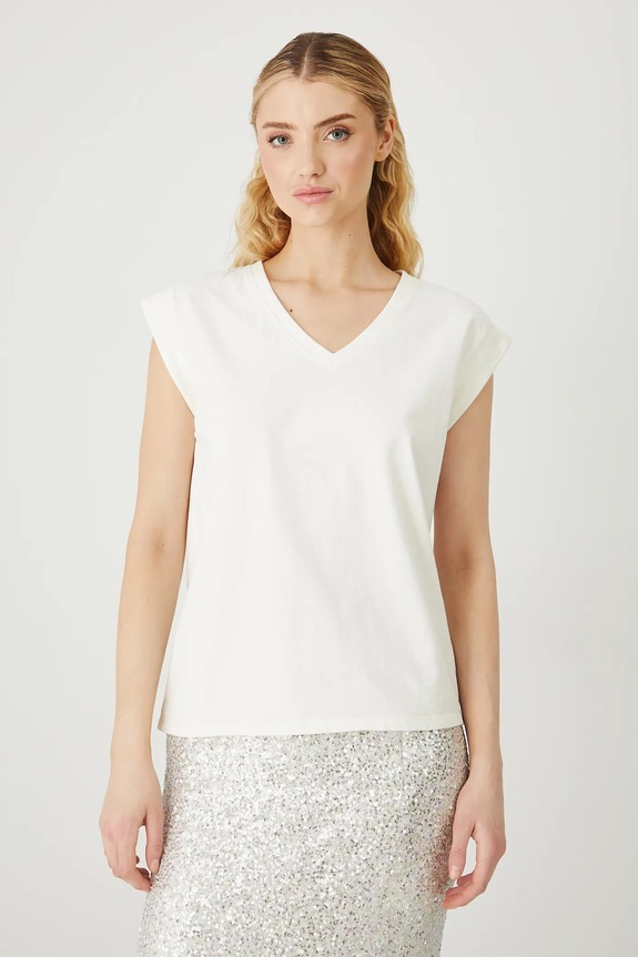 Odzież Medicine t-shirt bawełniany RS25-TSD906 beżowy