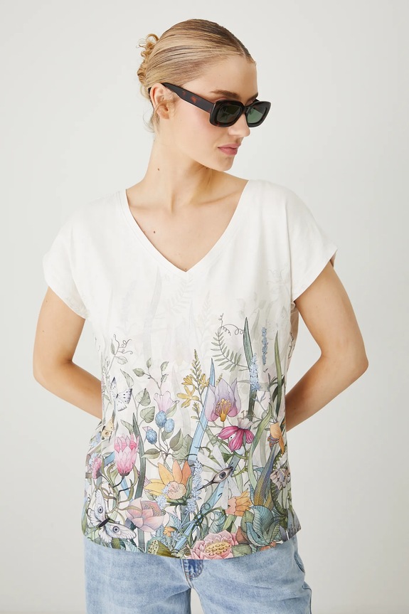 Medicine tricou bej RS25-TSD908