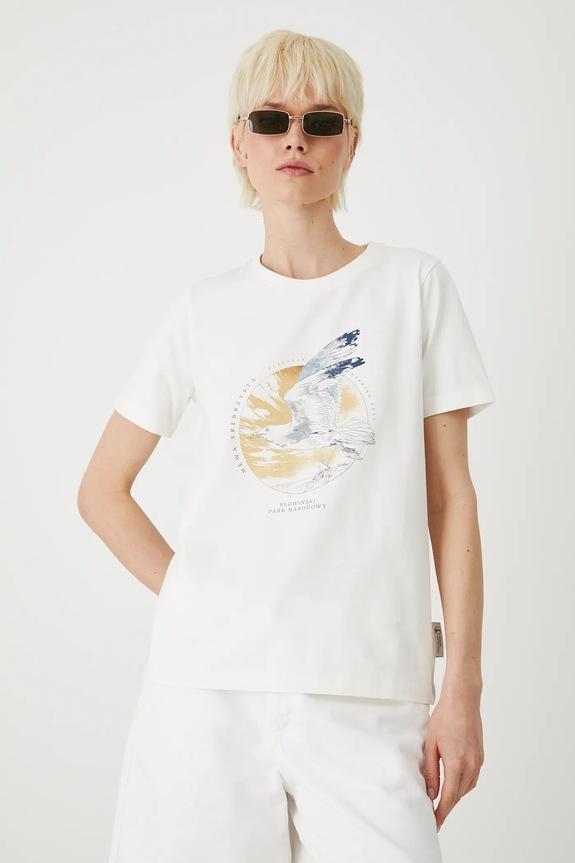 Medicine t-shirt RS25-TSDA52 beżowy RS25