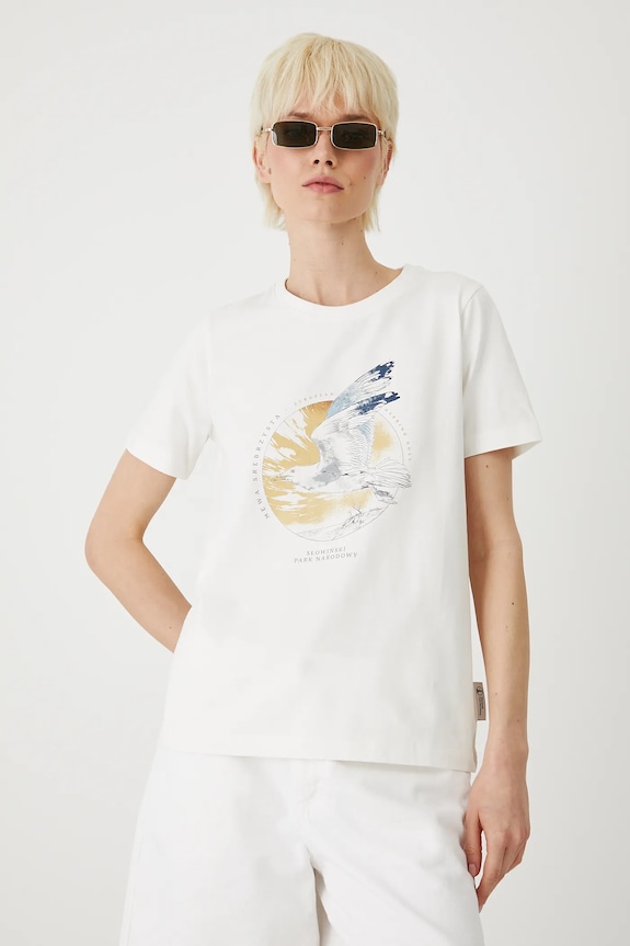 Medicine t-shirt RS25-TSDA52 beżowy RS25