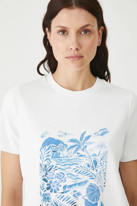 Pamučna majica Medicine bijela RS25-TSDB00