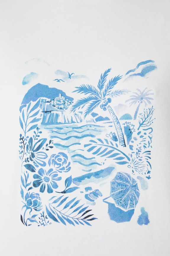 Pamučna majica Medicine RS25-TSDB00 bijela