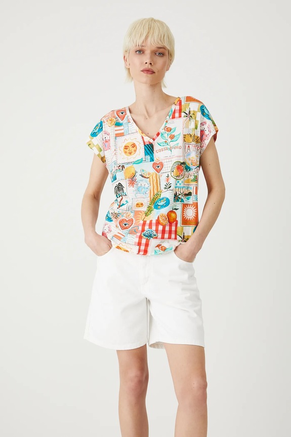 Odzież Medicine t-shirt bawełniany RS25-TSDB05 multicolor