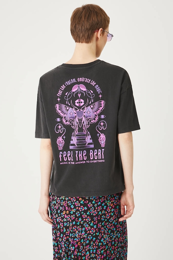 Odjeća Pamučna majica Medicine RS25-TSDC01 siva