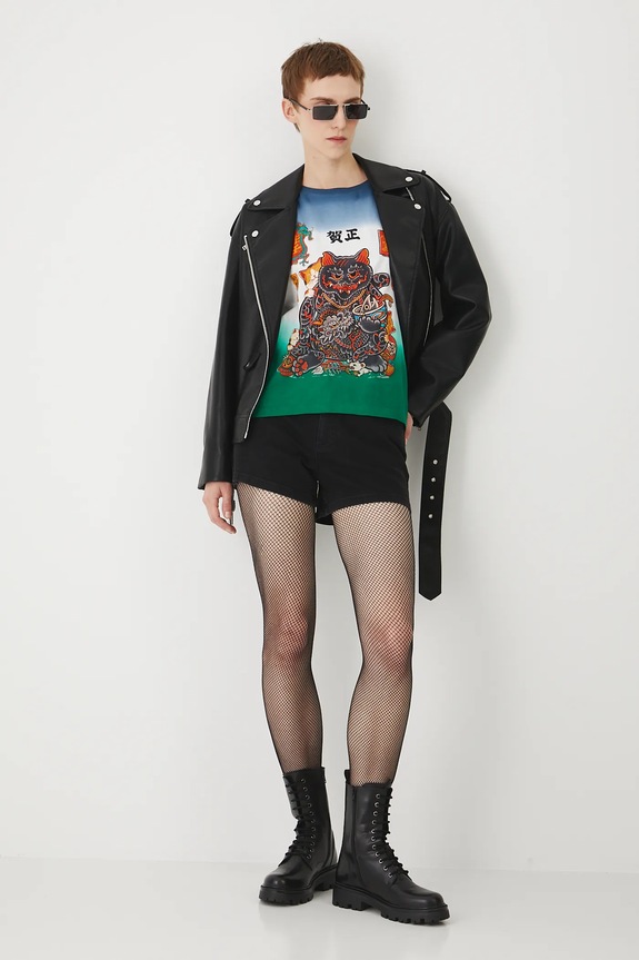 Oblačila Bombažna kratka majica Medicine RS25-TSDC57 pisana