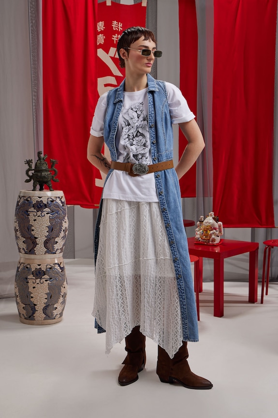 Bavlnené tričko dámske Tattoo Art by Natalia Perrote potlač biela RS25-TSDC58