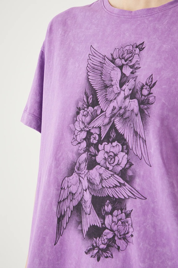 Bavlnené tričko dámske Tattoo Art by Natalia Perrote RS25-TSDC58