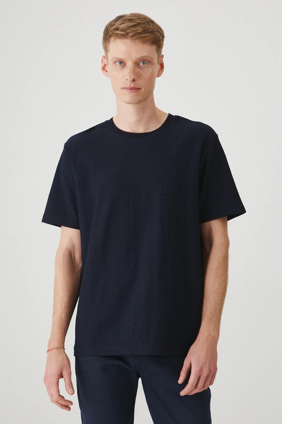 Medicine t-shirt bawełniany granatowy RS25-TSM023