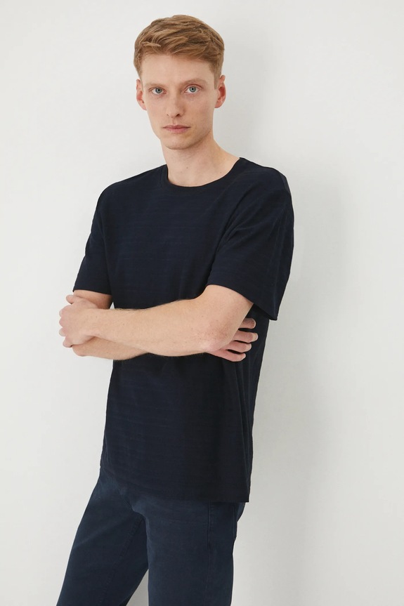 Medicine t-shirt bawełniany RS25-TSM023 granatowy