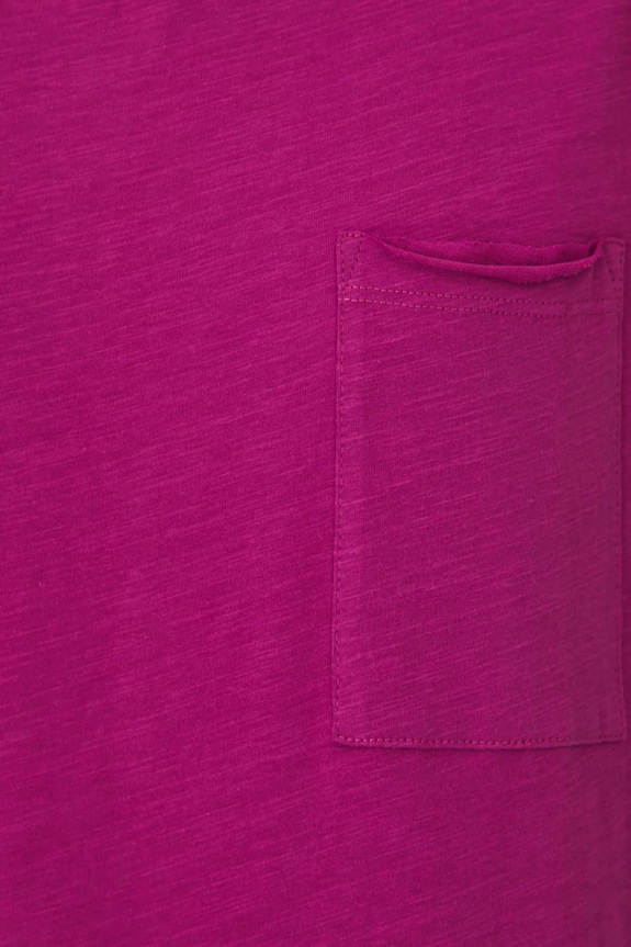 T-shirt bawełniany męski gładki kolor fioletowy RS25-TSM060 fioletowy