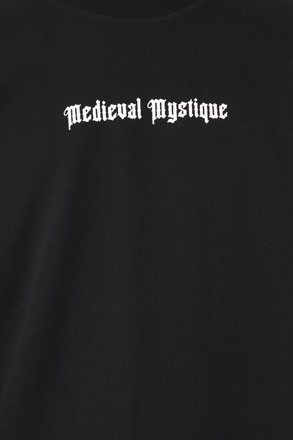 T-shirt bawełniany męski z nadrukiem kolor czarny RS25-TSM408 czarny