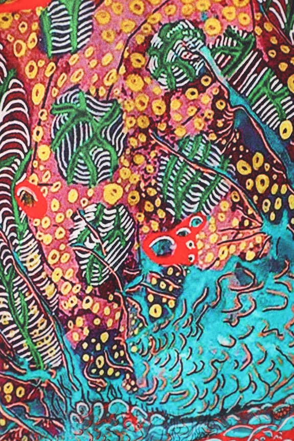 T-shirt bawełniany męski z elastanem by Patryk Chwastek, Grafika Polska kolor multicolor RS25-TSM452