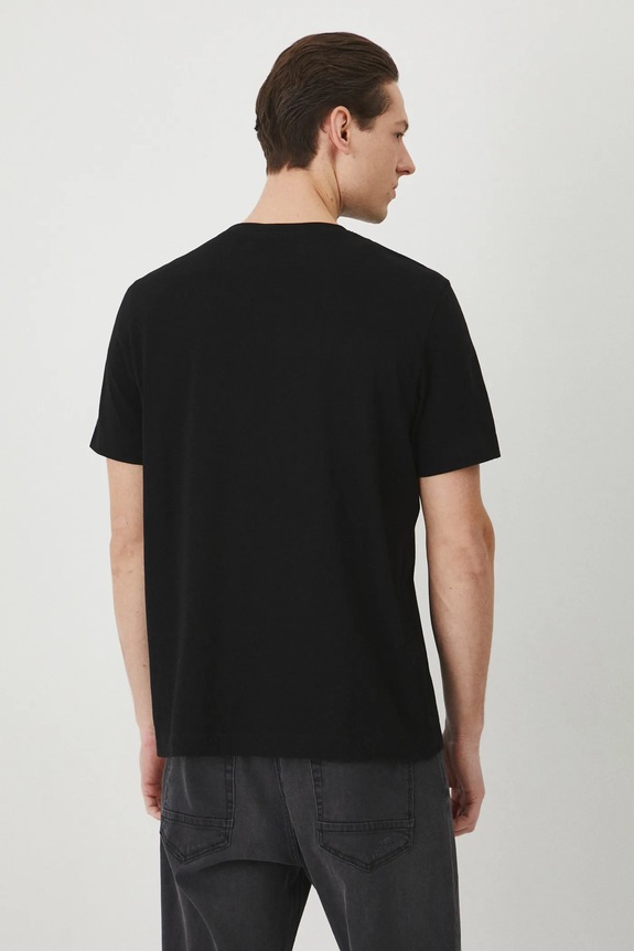 Odzież T-shirt bawełniany męski Mastodon kolor czarny RS25-TSM672 czarny