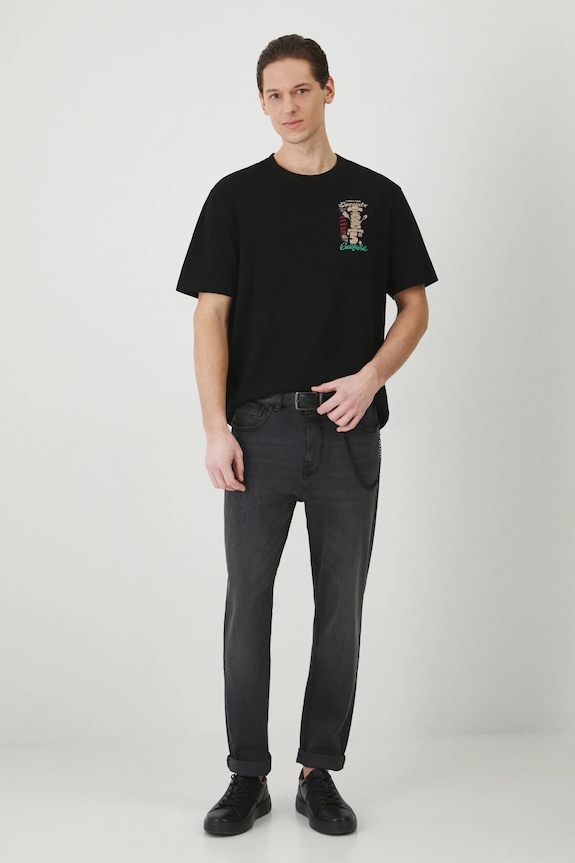 Medicine t-shirt in cotone RS25-TSM680 nero RS25