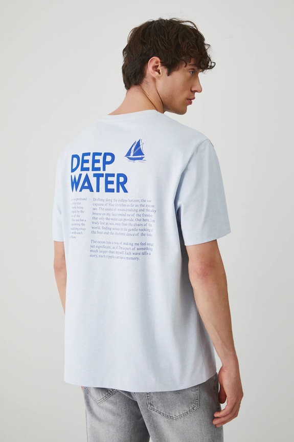 Medicine t-shirt niebieski RS25-TSM700
