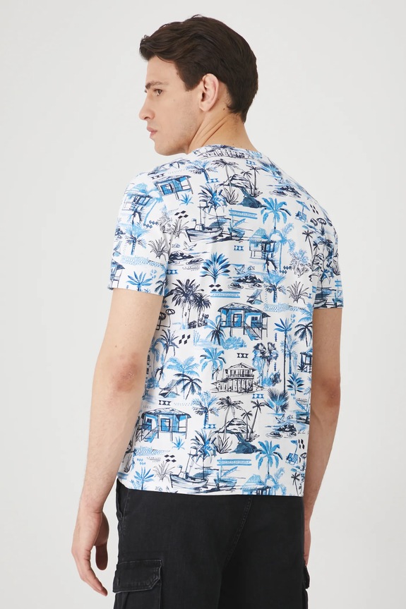 Abbigliamento Medicine t-shirt in cotone RS25-TSM708 bianco