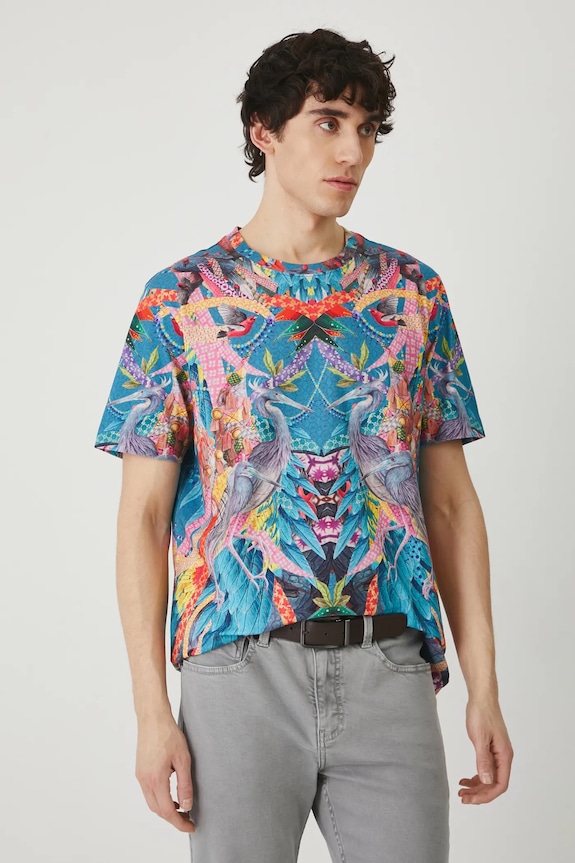 Tričko Medicine RS25-TSM862 tyrkysová RS25