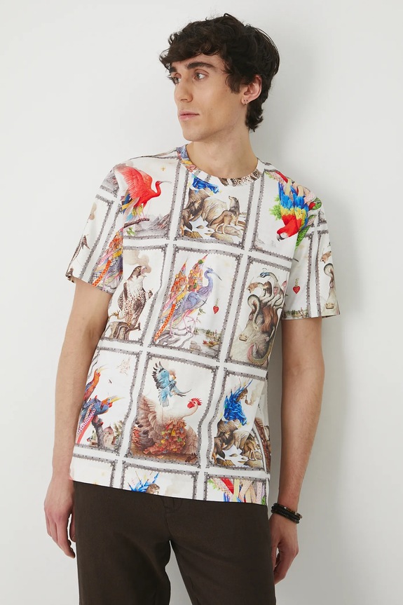 Βαμβακερό μπλουζάκι Medicine RS25-TSM863 πολύχρωμο