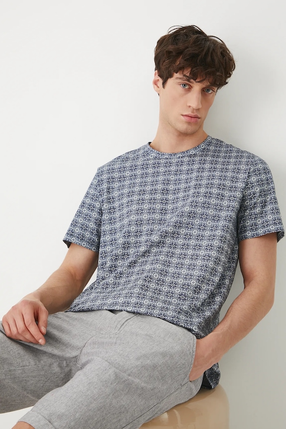 Хлопковая футболка Medicine regular бежевый RS25-TSM911