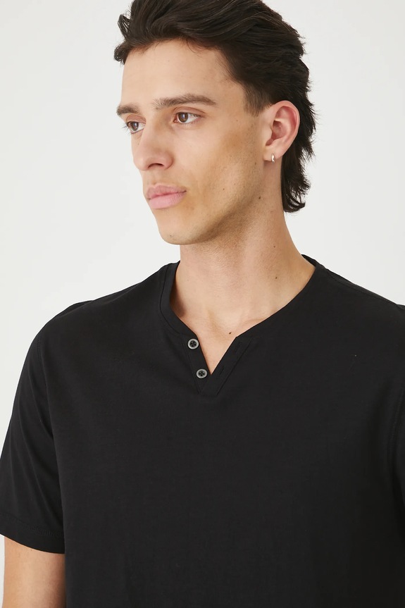 Medicine t-shirt bawełniany czarny RS25-TSMB03