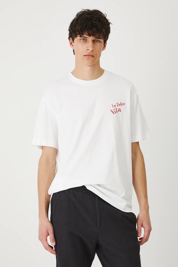 Odzież Medicine t-shirt bawełniany RS25-TSMB12 biały