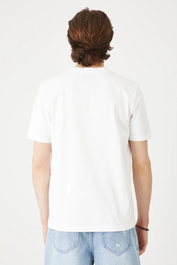 Odzież Medicine t-shirt bawełniany RS25-TSMC22 biały