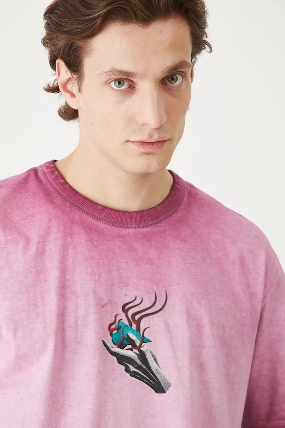 Bavlnené tričko pánske Tattoo Art by Michał Kidacki RS25-TSMC56