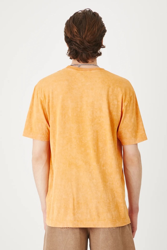 Bavlnené tričko pánske Tattoo Art by Boren Huang – Horiren 彫壬 oranžová RS25-TSMC61