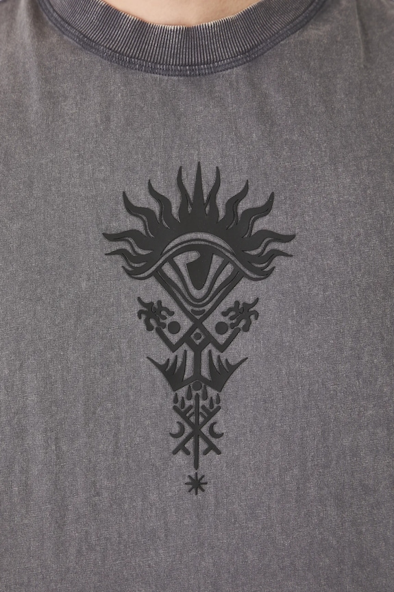 Bavlnené tričko pánske bez rukávov Tattoo Art by Michał Kidacki RS25-TTMC51