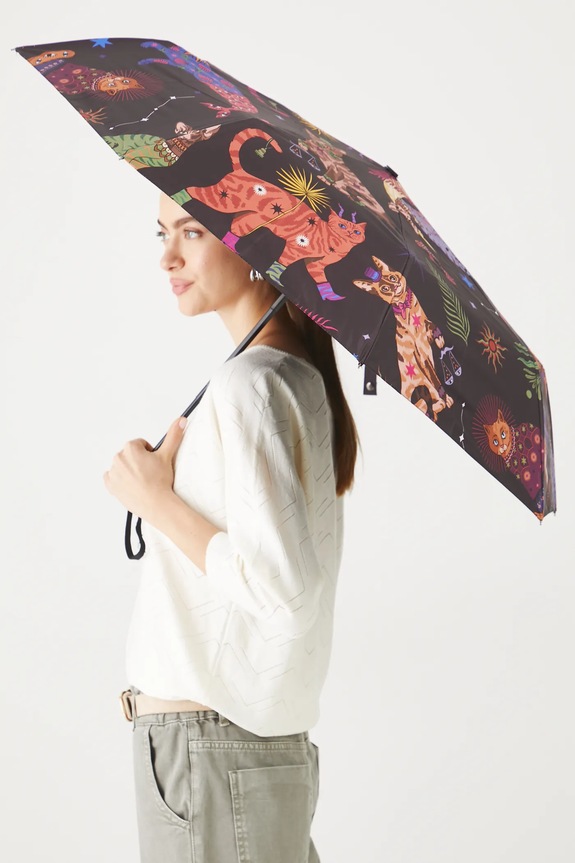 Parasol z kolekcji Dzień Kota kolor multicolor RS25.UMU602
