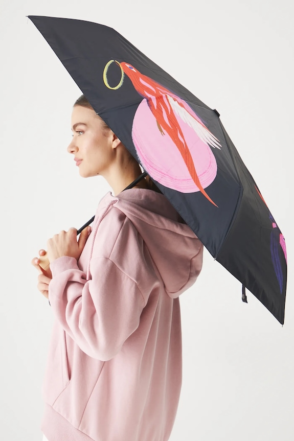 Parasol by Patrycja Niewiadomska, Sense of Values kolor czarny RS25-UMU651