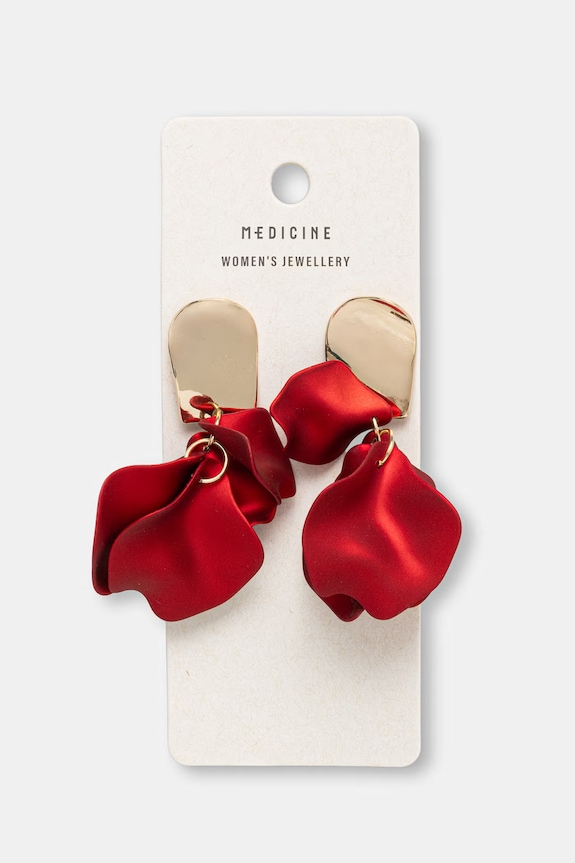 Σκουλαρίκια Medicine RS26-AUD301 κόκκινο