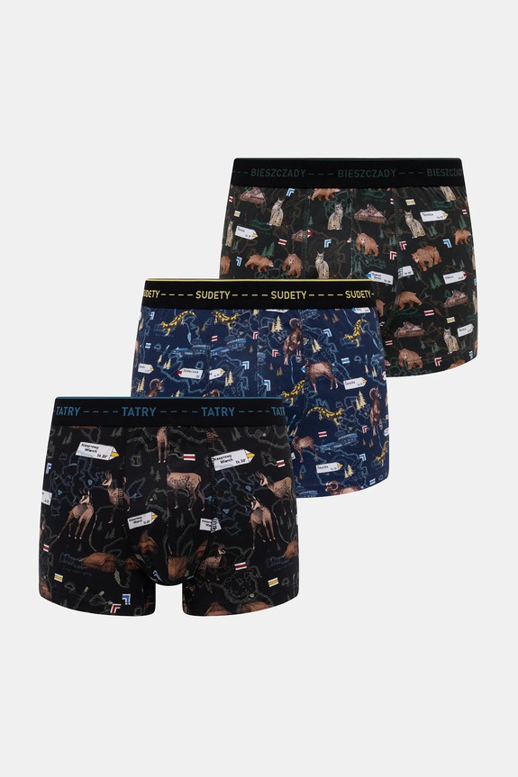 Medicine bokserki bawełniane 3-pack RS26-BBM200 multicolor RS26