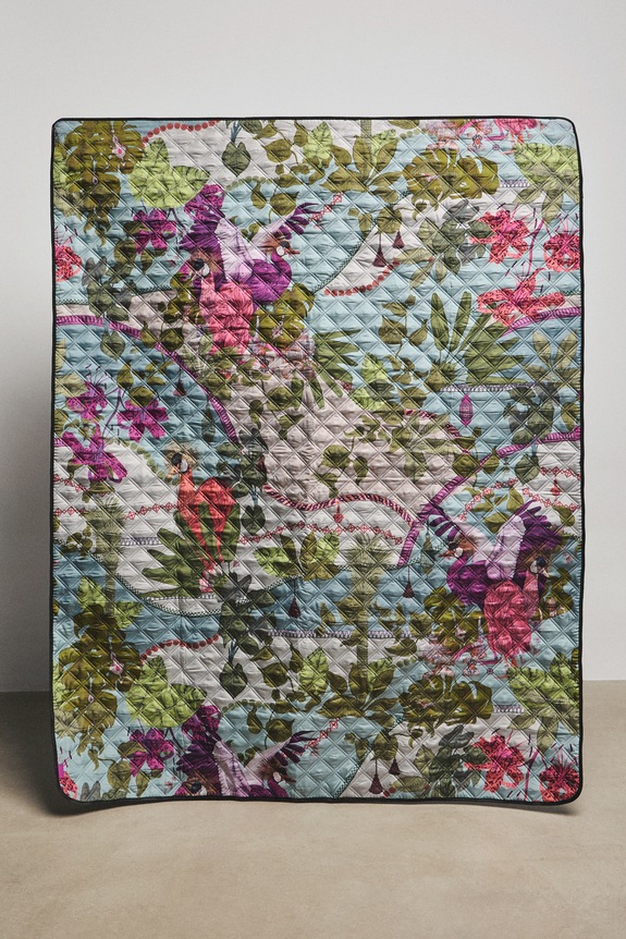 Mata piknikowa składana z kolekcji Ilona Tambor x Medicine multicolor RS26-BCU650