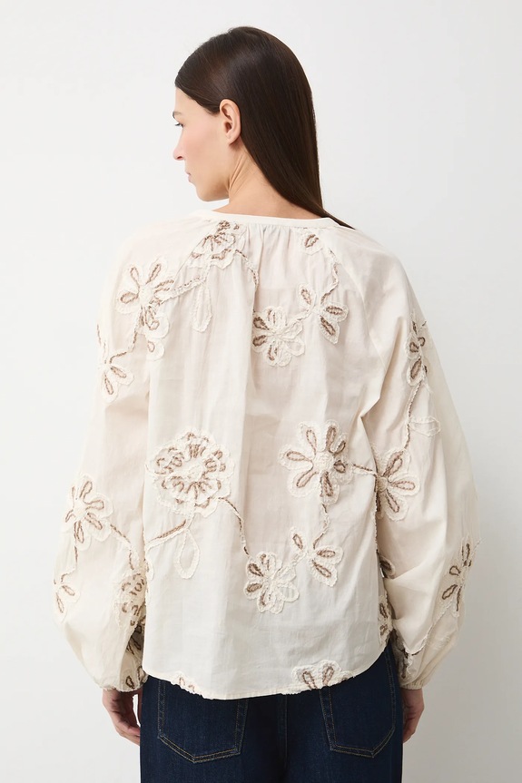 Ρούχα Βαμβακερή μπλούζα Medicine RS26-BDD302 μπεζ