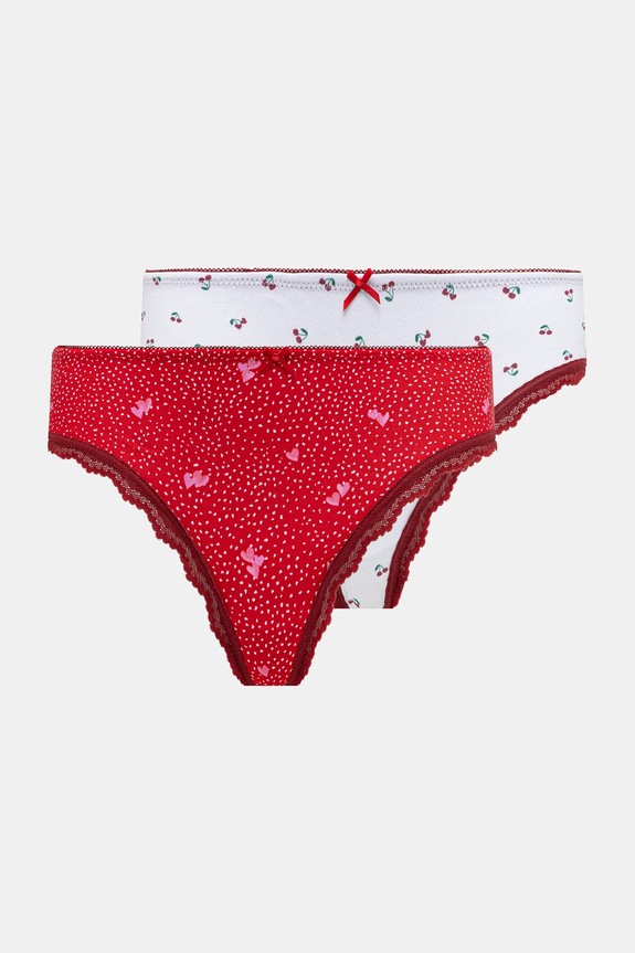 Kalhotky dámské z kolekce Valentine’s Day (2-pack) RS26-BID281 vícebarevná RS26
