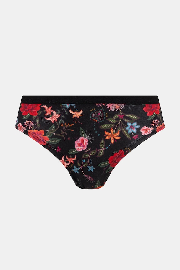 Figi damskie z elastanem w kwiaty (2-pack) RS26-BID400 multicolor RS26