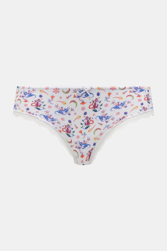 Medicine figi damskie bawełniane z elastanem 2-pack RS26-BID702 multicolor RS26