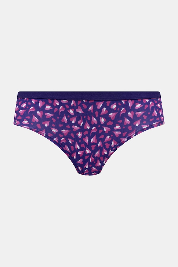 Odzież Figi damskie bawełniane z elastanem 2-pack RS26-BID704 fioletowy