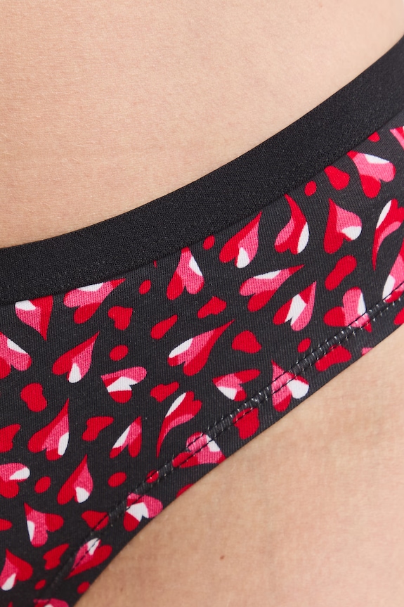 Figi damskie bawełniane z elastanem 2-pack RS26-BID705