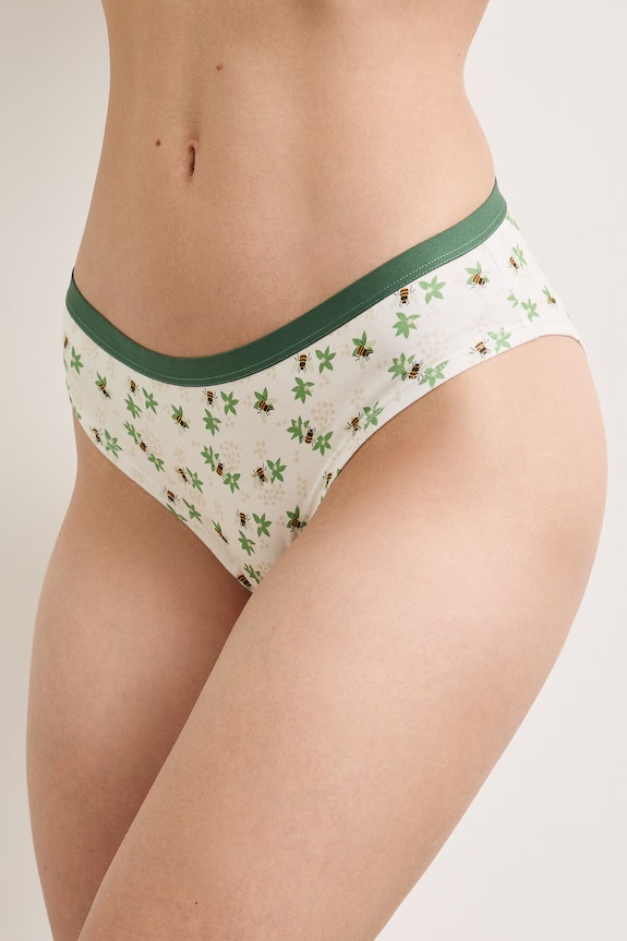 Figi damskie bawełniane z elastanem 2-pack RS26-BID707