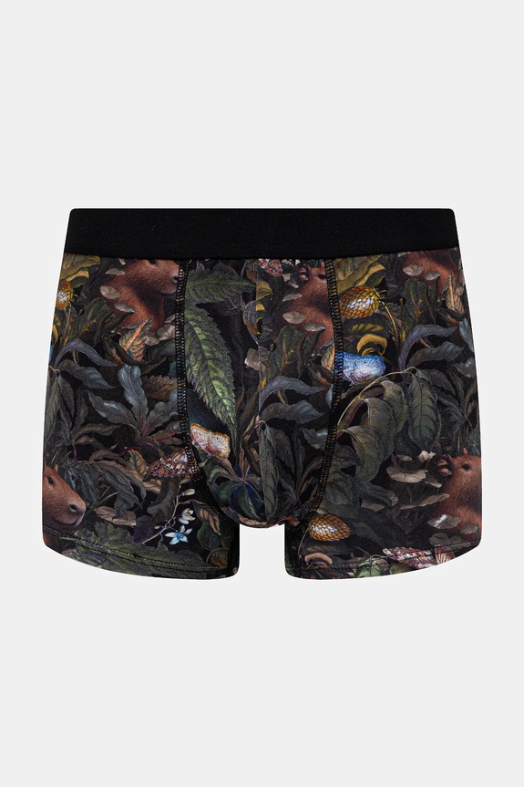 Oblečenie Bavlnené boxerky vzorované s elastanom (2-pack) RS26-BIM302 viacfarebná