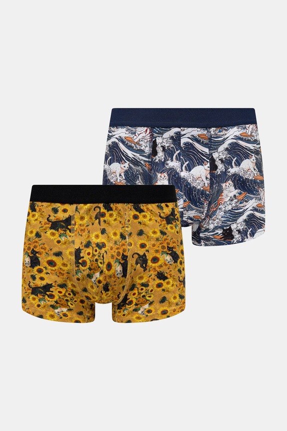 Boxerky z Mačacej kolekcie (2-pack) RS26-BIM350 viacfarebná RS26