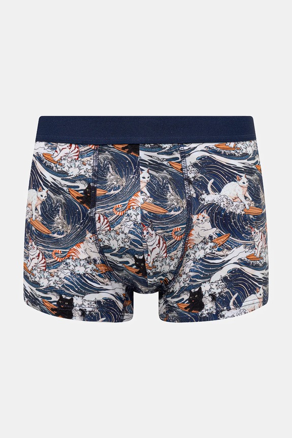 Oblečenie Bavlnené boxerky z Mačacej kolekcie (2-pack) RS26-BIM352 viacfarebná