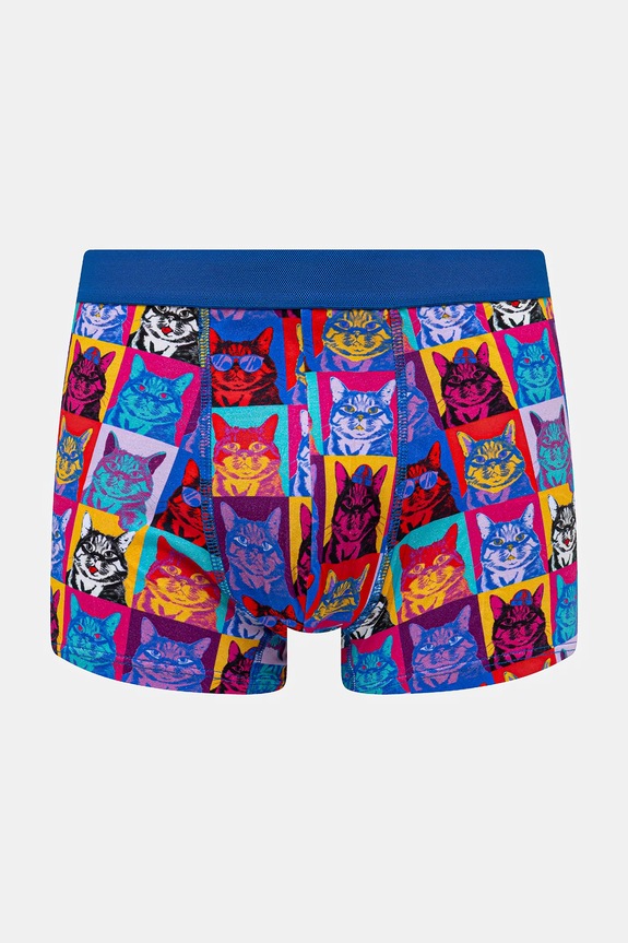 Bavlnené boxerky z Mačacej kolekcie (2-pack) viacfarebná RS26-BIM352