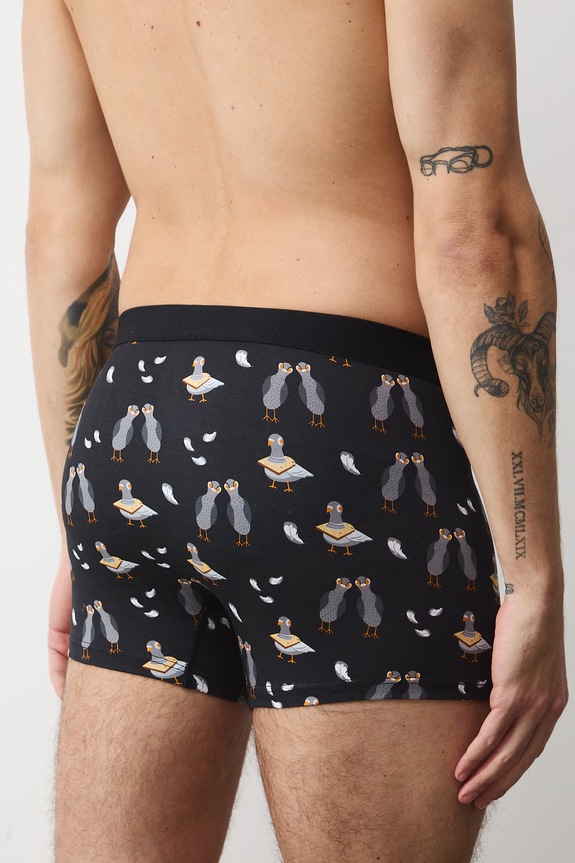 Medicine boxeri pentru bărbați, din bumbac cu elastan pachet de 2 RS26-BIM500